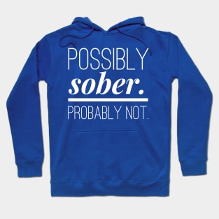 Possibly Sober. Probably Not. Hoodie